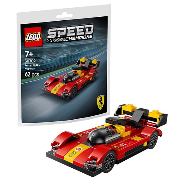 Lego Speed ​​Champions Ferrari 499P Supercar (Polybag) (30709) (LGO30709)