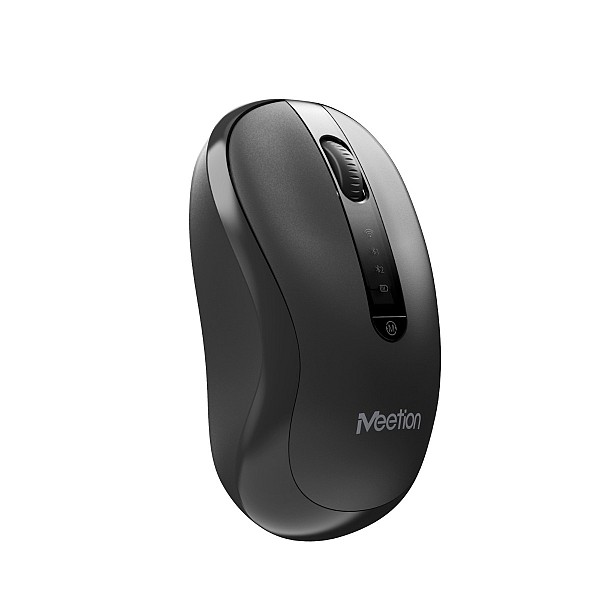 Meetion Ασύρματο Ποντίκι Office MT-BTM185R με Bluetooth & 2.4G Επαναφορτιζόμενο