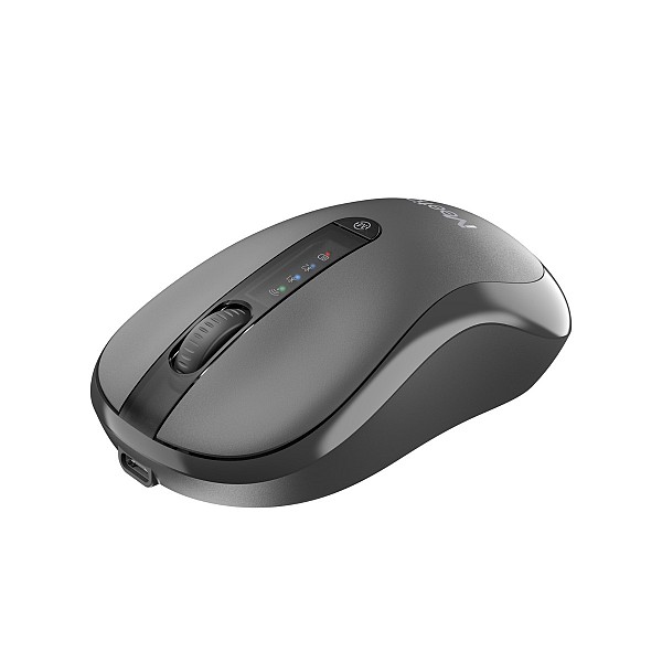 Meetion Ασύρματο Ποντίκι Office MT-BTM185R με Bluetooth & 2.4G Επαναφορτιζόμενο