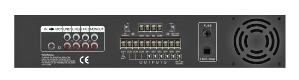 ATC AMP-201 Ενισχυτής Ήχου 360W 4-16Ω 220V