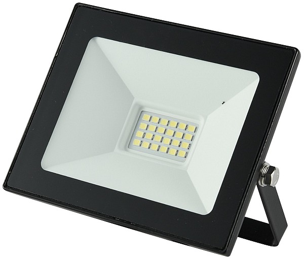 Avide LED Προβολέας Slim SMD  20W Ψυχρό 6400K Value