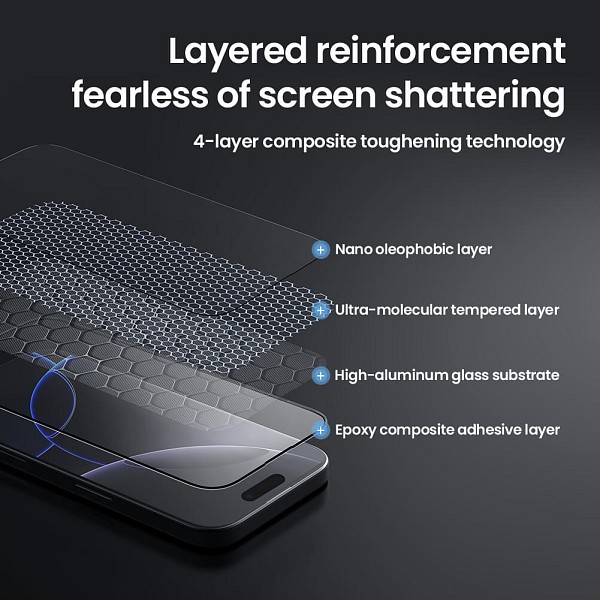 NILLKIN tempered glass 2.5D CP+ Pro για Apple iPhone 16 Pro 6902048287785
