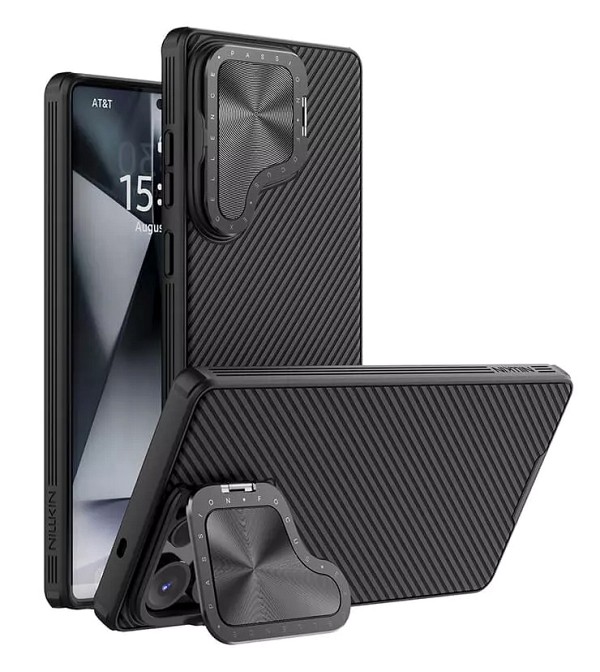 NILLKIN θήκη CamShield Prop για Samsung Galaxy S25 Ultra, μαύρη 6902048290006