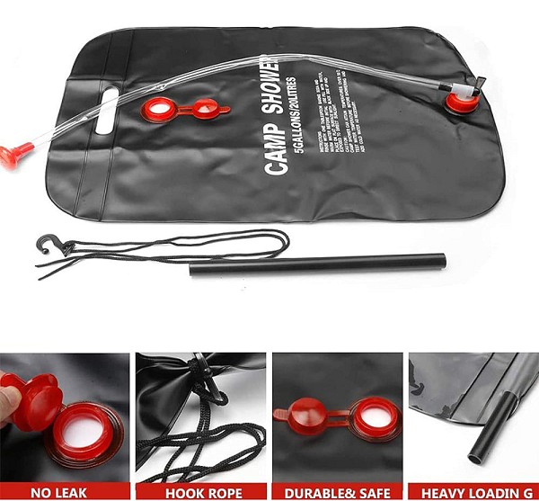 Φορητή ντουζιέρα για camping AG242, 20L AG242