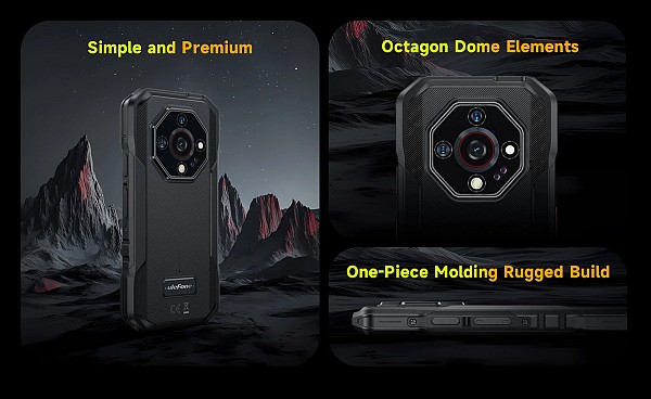 ULEFONE smartphone Armor X32, 5.65, 6/128GB, 5500mAh, IP68/IP69K, μαύρο ARMORX32-BK