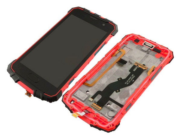 ULEFONE LCD & Touch Panel για smartphone Armor 2, με back cover, κόκκινο TP+LCD-ARM2RD