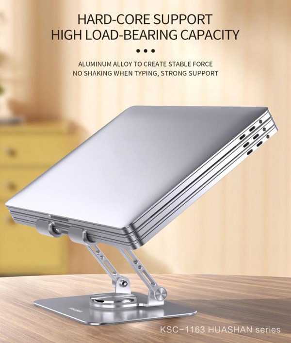 KAKUSIGA επιτραπέζια βάση tablet KSC-1163 έως 13, foldable, γκρι KSC-1163