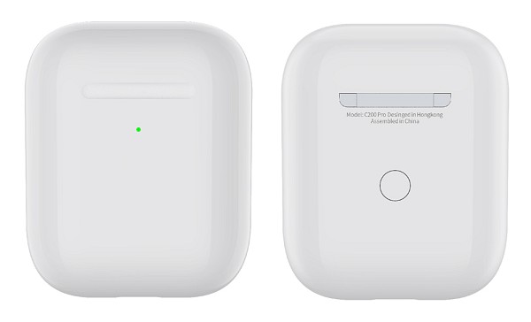 CELEBRAT earphones με θήκη φόρτισης C200 Pro, True Wireless, 13mm, 30/300mAh, λευκά C200-PRO