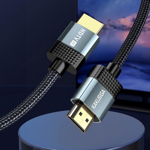 KAKUSIGA καλώδιο HDMI KSC-983, 4K/60Hz, 18Gbps, 2m, μαύρο KSC-983