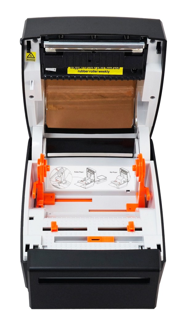 POWERTECH θερμικός εκτυπωτής ετικετών PT-1510, USB/Ethernet/Serial, auto cutter, μαύρος PT-1510