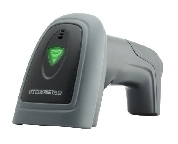 GTCODESTAR barcode scanner X-1901B με βάση, 1D & 2D, ενσύρματο & ασύρματο, Bluetooth, 2000mAh, μαύρο X-1901B