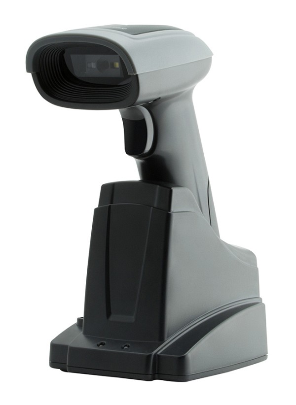 GTCODESTAR barcode scanner X-1901B με βάση, 1D & 2D, ενσύρματο & ασύρματο, Bluetooth, 2000mAh, μαύρο X-1901B