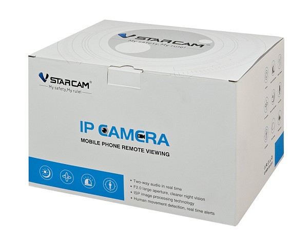 VSTARCAM smart κάμερα AF621DR, dual lens, αναγνώριση φωτιάς & καπνού, 2MP, WiFi, SD, PTZ, IP66 AF621DR