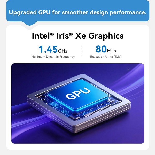 BEELINK mini PC EQi13 Pro, Intel i5-13500H, 32GB, 500GB M.2, Windows 11 Pro EQI13PRO-13500H-32500