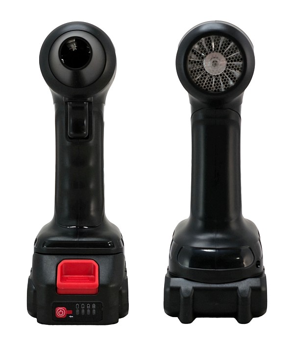 KINZIR ηλεκτρικό air duster AD47, 400W, 10000mAh, μαύρο KNZ-AD47