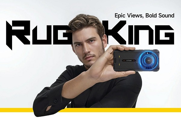 ULEFONE smartphone RugKing με ηχείο 3.5W, 5.99, 8/256GB, 9600mAh, IP68/IP69K, μαύρο RUGKING-BK