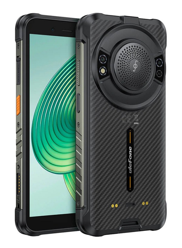 ULEFONE smartphone RugKing με ηχείο 3.5W, 5.99, 8/256GB, 9600mAh, IP68/IP69K, μαύρο RUGKING-BK