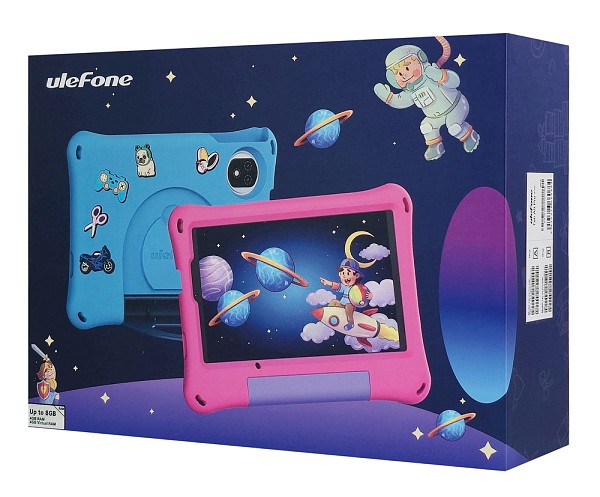 ULEFONE tablet Tab A9 Pro Kids, 8.68, 4/128GB, 4G, Android 15, 5040mAh, μπλε TABA9-PRO-BL