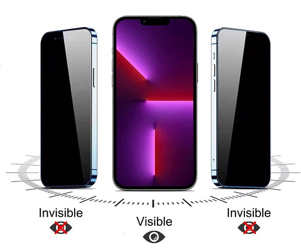 POWERTECH tempered glass Emery Private 5D TGC-0799 για iPhone 17 Pro, full glue TGC-0799