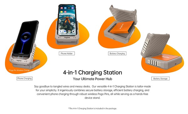 RUGONE smartphone Xever 7, 6.67, 12/512GB, 5G, 5550mAh, IP68/IP69K/MIL-STD-810H, μαύρο XEVER7-BK