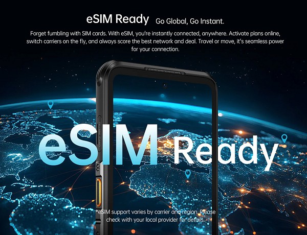 RUGONE smartphone Xever 7, 6.67, 12/512GB, 5G, 5550mAh, IP68/IP69K/MIL-STD-810H, μαύρο XEVER7-BK