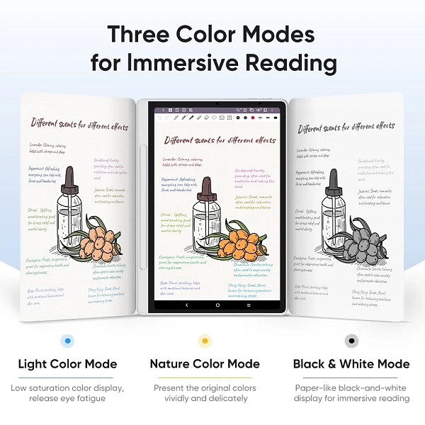 XP-PEN έγχρωμο ψηφιακό σημειωματάριο Magic Note Pad με γραφίδα, 10.95, 6/128GB, Android 14, 8000mAh, λευκό CDM1101U-BEU