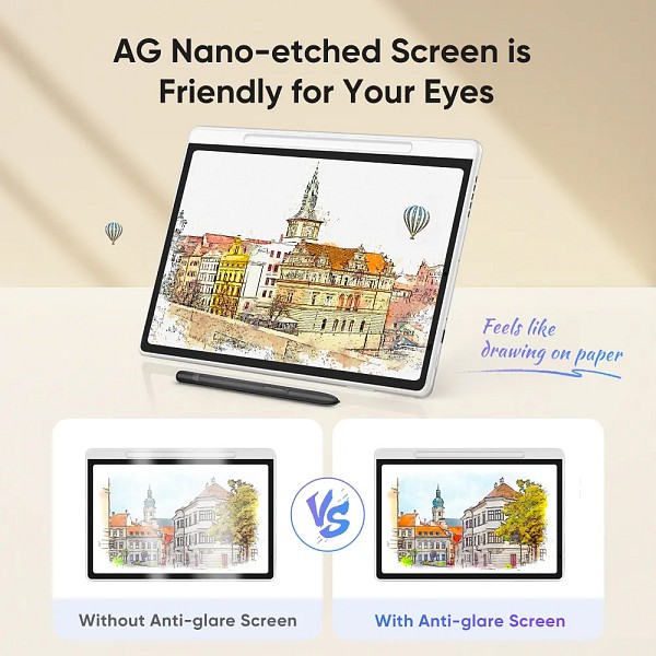 XP-PEN έγχρωμο ψηφιακό σημειωματάριο Magic Note Pad με γραφίδα, 10.95, 6/128GB, Android 14, 8000mAh, λευκό CDM1101U-BEU