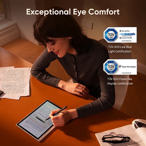 XP-PEN έγχρωμο ψηφιακό σημειωματάριο Magic Note Pad με γραφίδα, 10.95, 6/128GB, Android 14, 8000mAh, λευκό CDM1101U-BEU