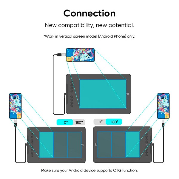 XP-PEN ταμπλέτα σχεδίασης με γραφίδα Deco 01 V3, 254x158.7mm, μαύρο DECO01V3