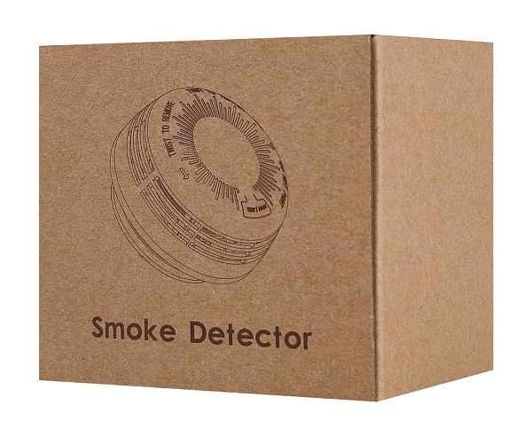 HANWEI ασύρματος ανιχνευτής καπνού JTY-GF-YB030 με ηχητικό & οπτικό συναγερμό JTY-GF-YB030