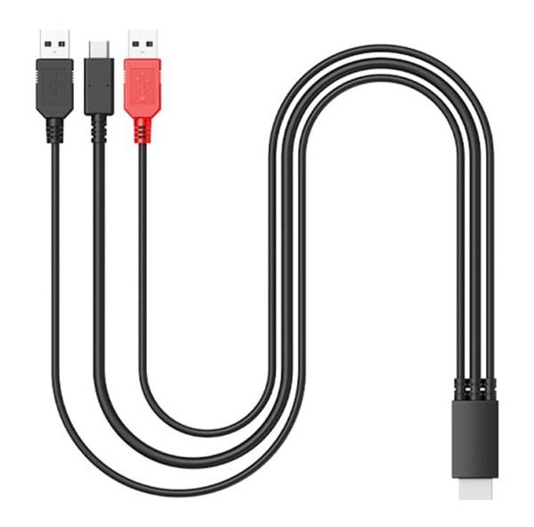 XP-PEN HDMI σε USB-C & 2x USB SPE40 για ταμπλέτα σχεδίασης, 1.5m, μαύρο SPE40