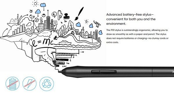 XP-PEN ταμπλέτα σχεδίασης με γραφίδα Star 03 V2, 228.8x152.6mm, μαύρο STAR03-B