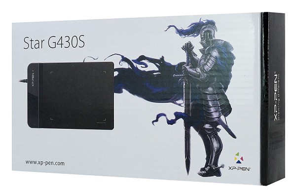 XP-PEN ταμπλέτα σχεδίασης με γραφίδα Star G430S, 101.6x76.2mm, μαύρο STARG430S-B