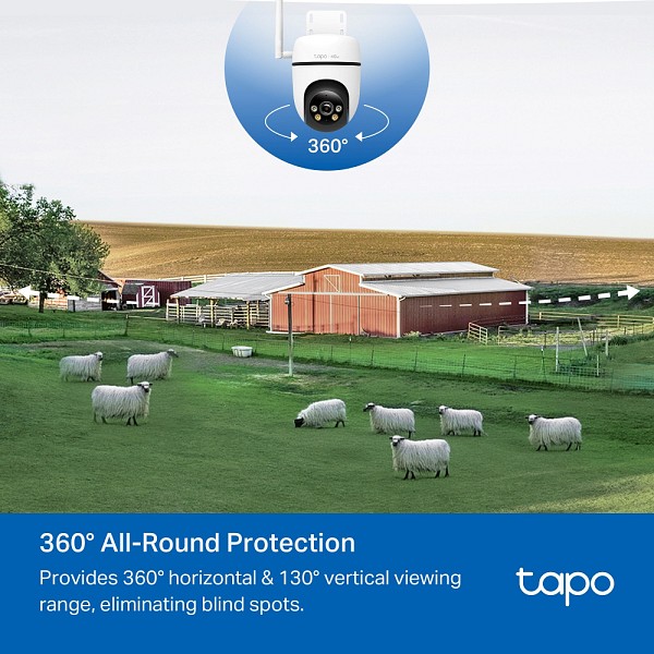 TP-LINK smart κάμερα Tapo C501GW, 1080p, 4G, PTZ, IP66, V2.0 TAPO-C501GW