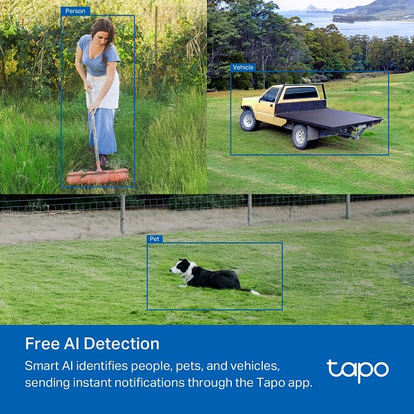 TP-LINK smart κάμερα Tapo C501GW, 1080p, 4G, PTZ, IP66, V2.0 TAPO-C501GW