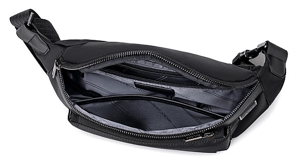 ARCTIC HUNTER τσάντα Crossbody XB00837, 3.5L, μαύρη XB00837-BK