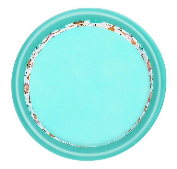 BESTWAY παιδική φουσκωτή πισίνα 51008, 101lt, Φ102x25cm, λευκή/βεραμάν 51008