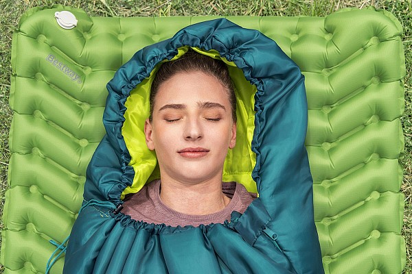 BESTWAY sleeping bag 68102, μονό, 220x75cm, πετρόλ 68102