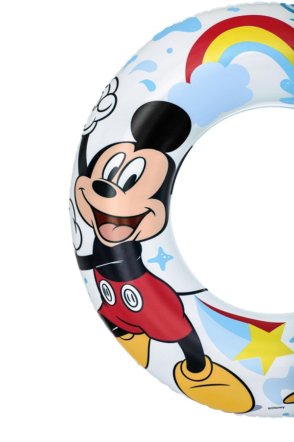 BESTWAY παιδικό σωσίβιο κουλούρα 91004, 56cm, 3-6 ετών, Mickey & Friends 91004BW