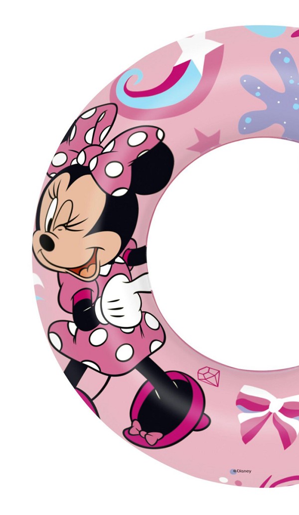 BESTWAY παιδικό σωσίβιο κουλούρα 91040, 56cm, 3-6 ετών, Minnie & Friends 91040