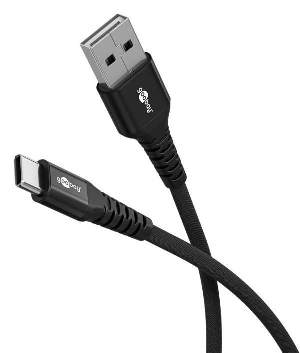 GOOBAY καλώδιο USB-C σε USB 74527, 60W, 480Mbps, 2m, μαύρο 74527