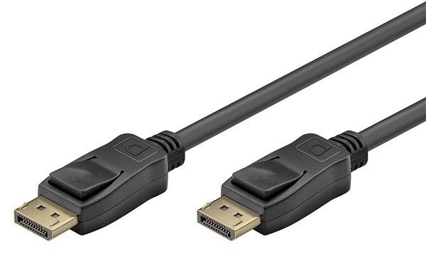 GOOBAY καλώδιο DisplayPort 74778, VESA Certified, 8K/60Hz, 32.4 Gbps, 2m, μαύρο 74778