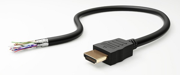 GOOBAY καλώδιο HDMI 80101 με Ethernet, soft, 4K/60Hz, 18 Gbps, 1m, μαύρο 80101