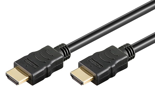 GOOBAY καλώδιο HDMI 80104 με Ethernet, soft, 4K/60Hz, 18 Gbps, 3m, μαύρο 80104