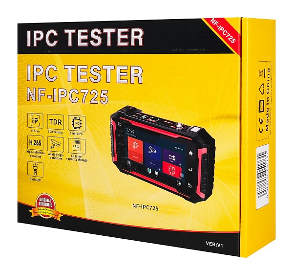 NOYAFA CCTV & IP tester NF-IPC725 με 5.5 IPS οθόνη, 8MP CVI/TVI/AHD camera test, cable tester NF-IPC725