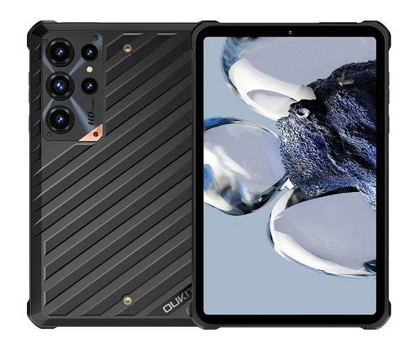 OUKITEL tablet RT11, 8, 8/128GB, 10000mAh, 5G, IP68/IP69K/MIL-STD-810H, μαύρο RT11-BK