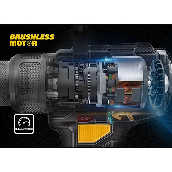 CAT Solo Δραπανοκατσάβιδο κρουστικό Li-ion 18V DX13B