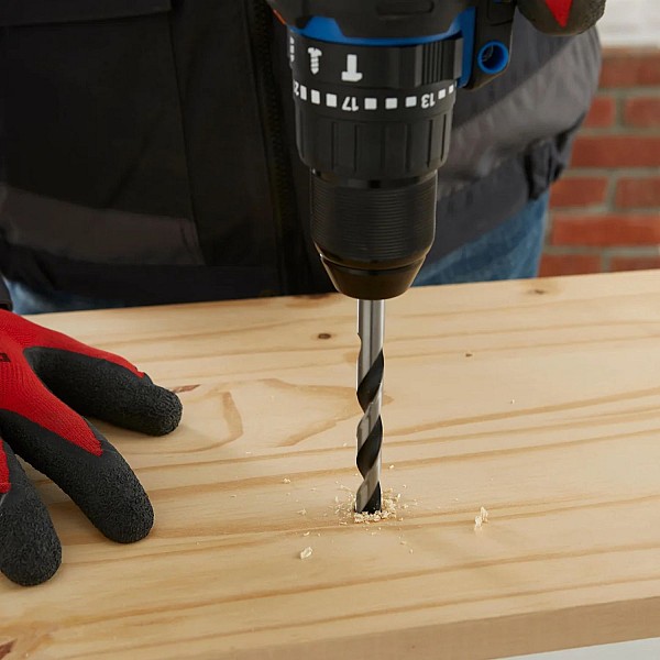 Τρυπάνι ξύλου HEX 6x200mm 3306200