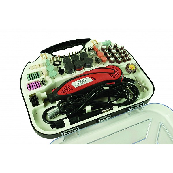 RAIDER Πολυεργαλείο RD-MG06 135W σετ 210τεμ 044104