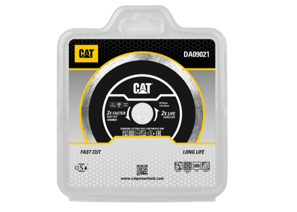 CAT Δίσκος κοπής διαμαντέ Continuous 110x22,23x1.6mm DA09021